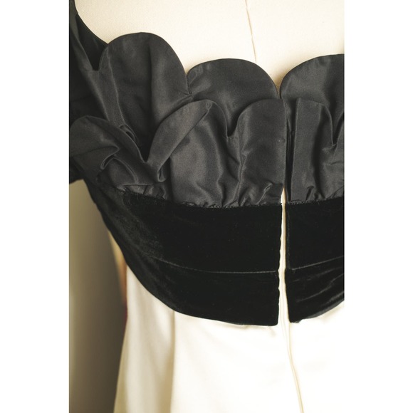 Mignon 1960s Petal Top Maxi Dress7890 - Picture 4 of 7